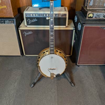 Fender FB-59 5-String Electric/Acoustic Resonator Banjo w/Case (2007) image 1