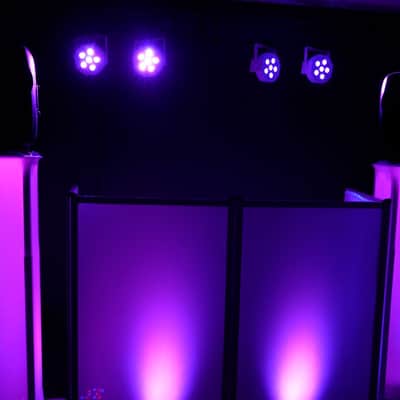 Rockville BATTERY PAR PACK 61 V2 White 8) Rechargeable Wash Lights+Charging Case image 11