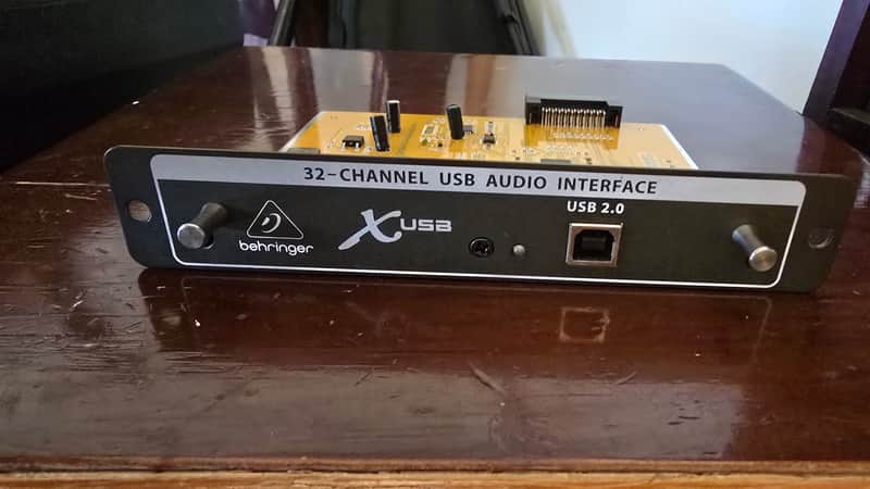 Behringer Behringer X-USB 32-Channel USB Audio Interface Card / Module – USB 2.0 – Sold As Shown 2010-2026 image 1