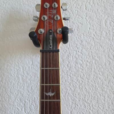 PRS SE Custom 24 Zebrawood Vintage Sunburst - Exotic Top image 4