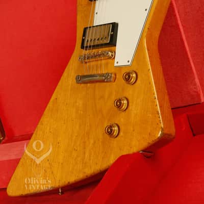 2021 Gibson Collector's Edition 1958 Flying V + Explorer set Korina Murphy Lab PROTOTYPE image 18