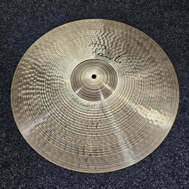 Crash Cymbal 19" Paiste Signature Full CRACKED USED! RKFKD040626 image 1