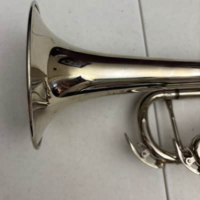 Conductor Silver-Plated Bb Trumpet – Excellent Condition – Case & Accessories image 10
