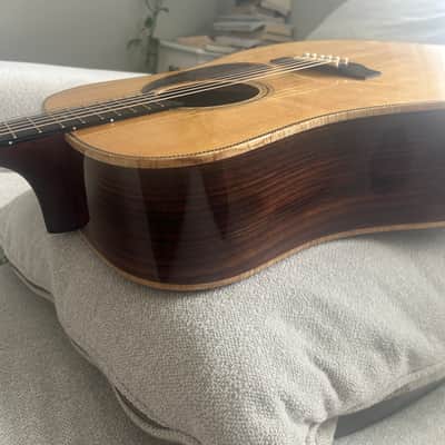 Bob Thompson Custom Dreadnought 2017 #126 Torrefied Lutz / Indian Rosewood K&K Carbon Fiber USA image 8