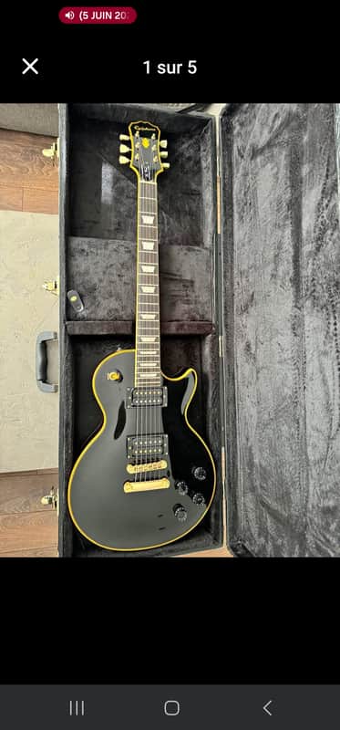 Epiphone Les Paul Ultra II 2008 - 2010 - Midnight Ebony image 1