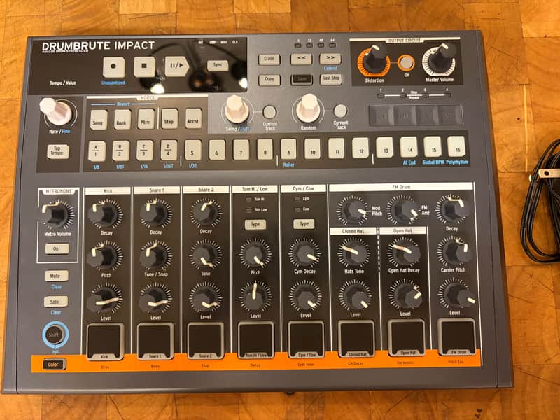 Arturia DrumBrute Impact 2018 - 2021 - Black - Excellent image 1