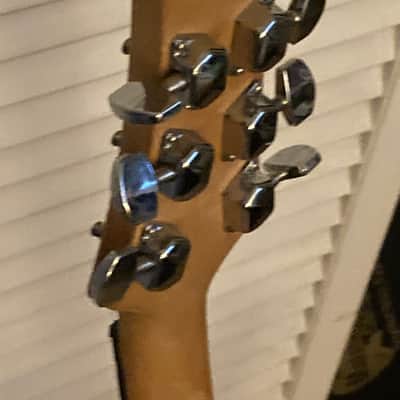 Carlo Robelli No name on headstock 2000s - Metallic Blue image 4