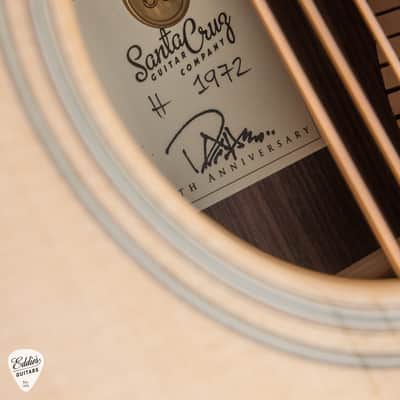 Santa Cruz 50th Anniversary Model H - Sitka Spruce & Indian Rosewood #1972 image 17