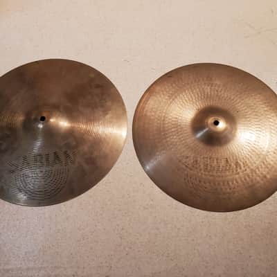 Vintage Sabian 15"inch Hi Hat Cymbals 1980's First Generation - Awesome! image 6