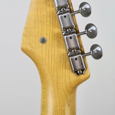 Squier by Fender SST-45 Fiesta Red(FRD) 1983 JV Serial FujiGen MIJ Stratocaster, SQ-4 Alnico PU image 12
