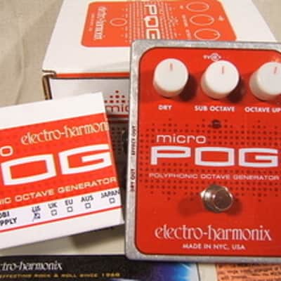 Electro-Harmonix Micro POG Polyphonic Octave Generator image 6
