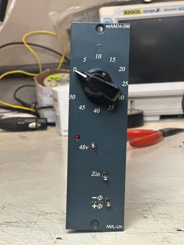 AML AM16 Microphone Preamp 500 Series Langevin Style  Full Warranty EZAM16-500 image 1