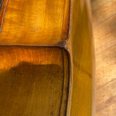 Double bass 3/4 circa 1800 3/4 swell back Pro instrument image 19