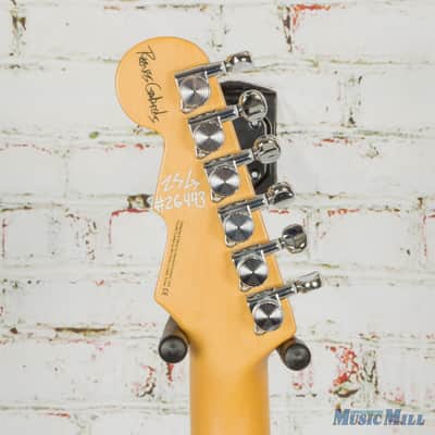 Reverend Reeves Gabrels Signature Guitar Blue Flame Satin w/HSC (USED) image 6