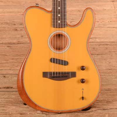 Fender Acoustasonic Player Telecaster Natural 2021 image 1
