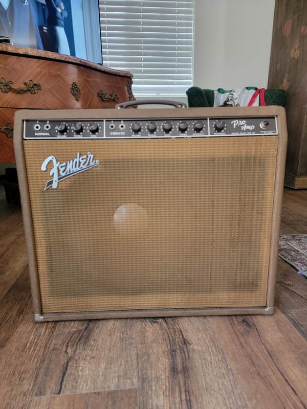 Fender PRO AMP 1960 - Brownface image 1