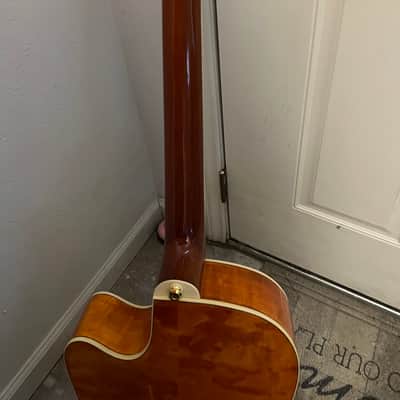 Ibanez AEF37ESSG12001 2008 - Sunset Gold image 10