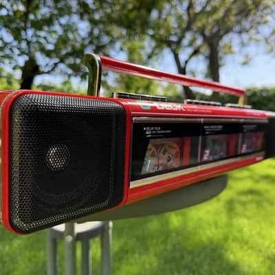 National RX-F333 Rare Vintage 3 in 1 Cassette Boombox  Warranty Tested Serviced image 9
