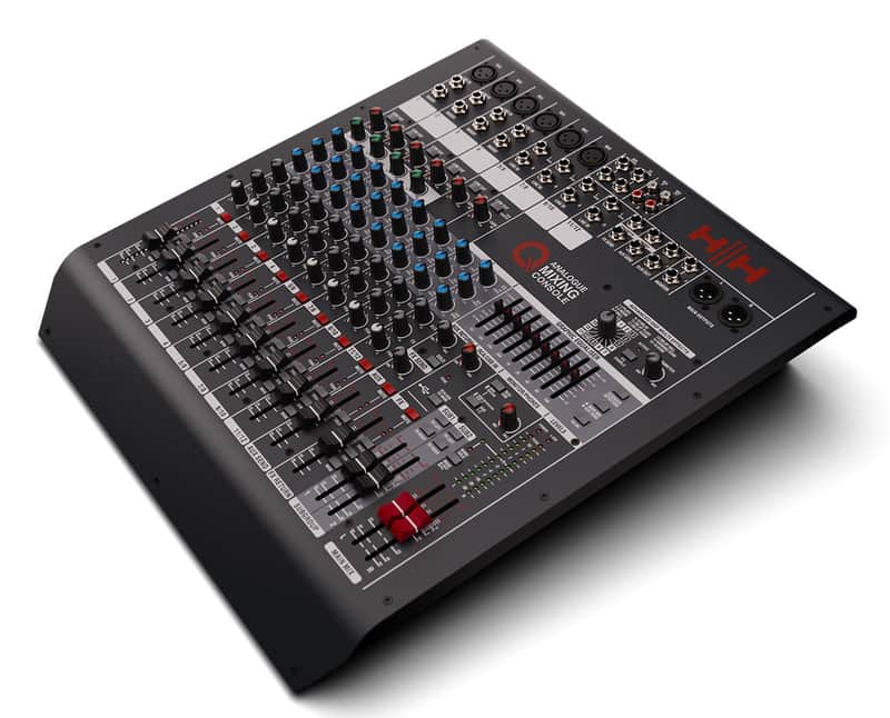 HH Audio 12-Channel Analog Mixer Mixing Console, 16 Program DSP, More - Q12FX image 1