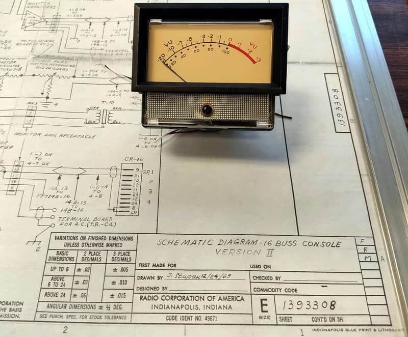 API RCA Weston Meter image 1