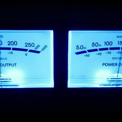 McIntosh Style Meters Blue 2025 Black Studio | Radio | Waves Sounds image 10