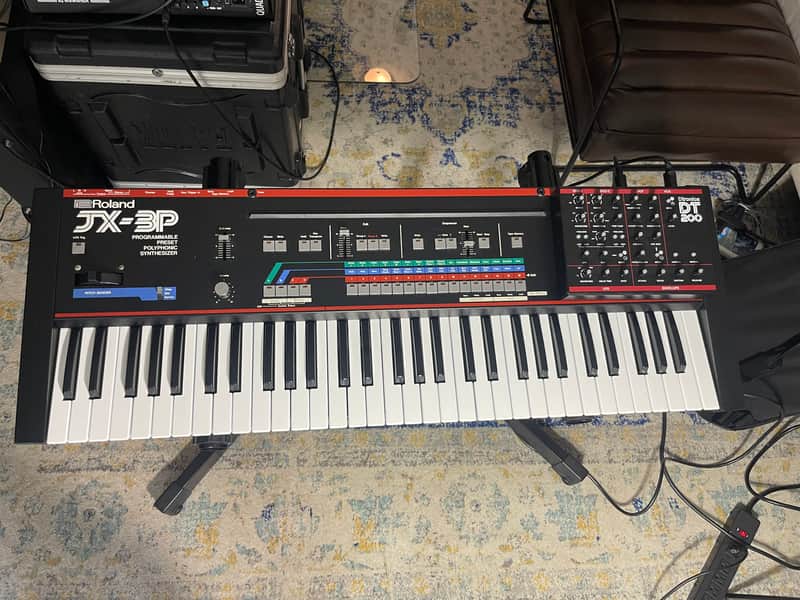 Roland JX-3P 61-Key Programmable Preset Polyphonic Synthesizer