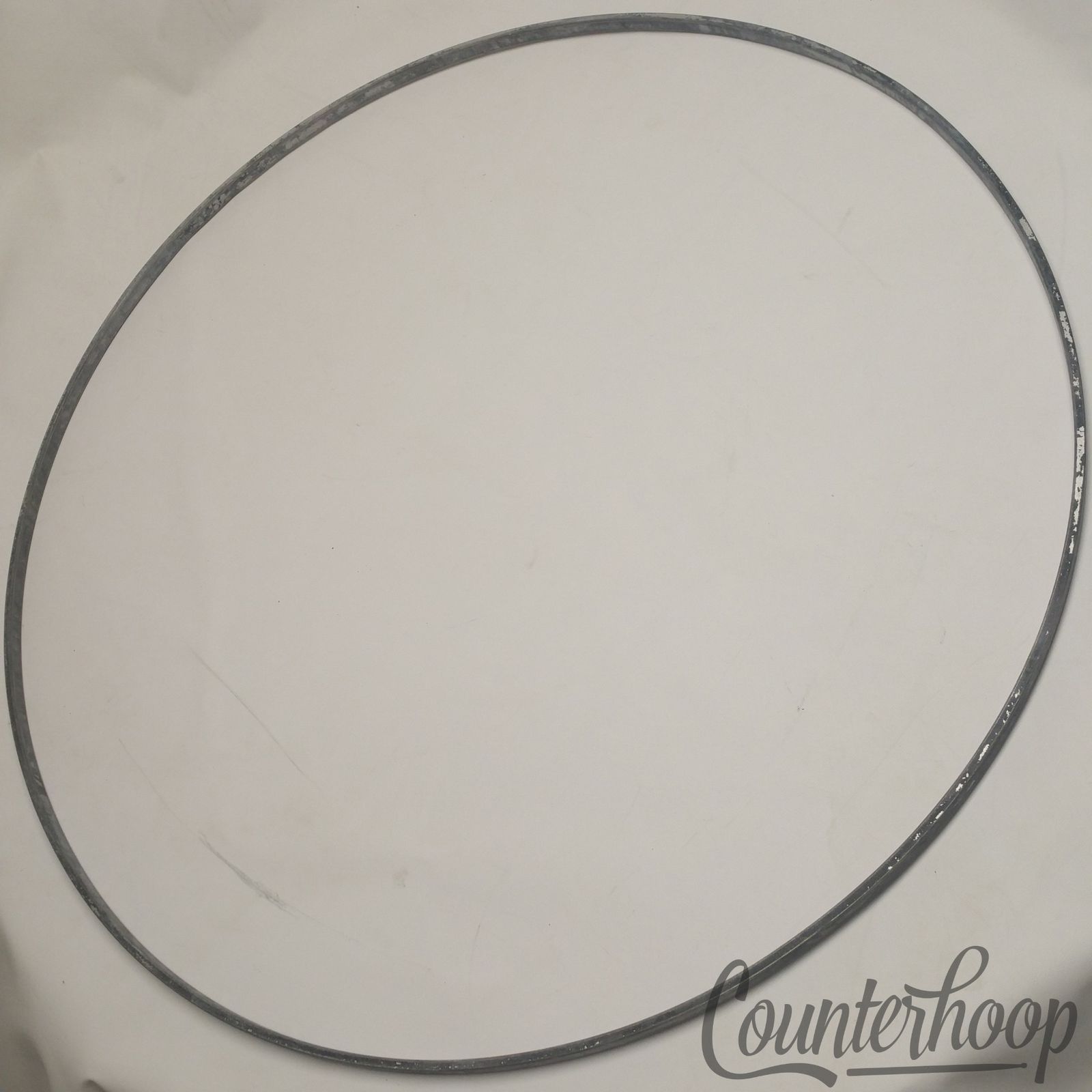 Ludwig Timpani Steel Flesh Hoop Rim 29-30" Metal Calfskin Ring Collar Drum Head — main photograph