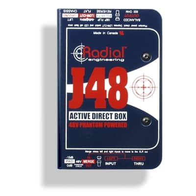Radial J48 Active Direct Box 2010s - Blue image 3