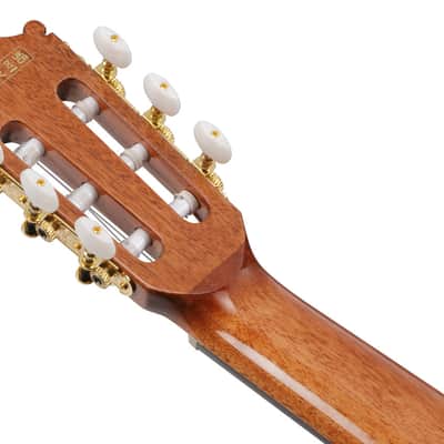 Ibanez GA Series GA6CE Classical Cutaway Acoustic-Electric Guitar - Natural (GA6CE) image 4
