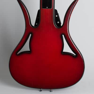 Ampeg AUSB-1 Electric Bass Guitar (1967), ser. #788, original black hard shell case. image 4