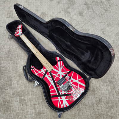 Eddie Van Halen Kramer Copy Floyd Rose Stripe w/ HSC image 12