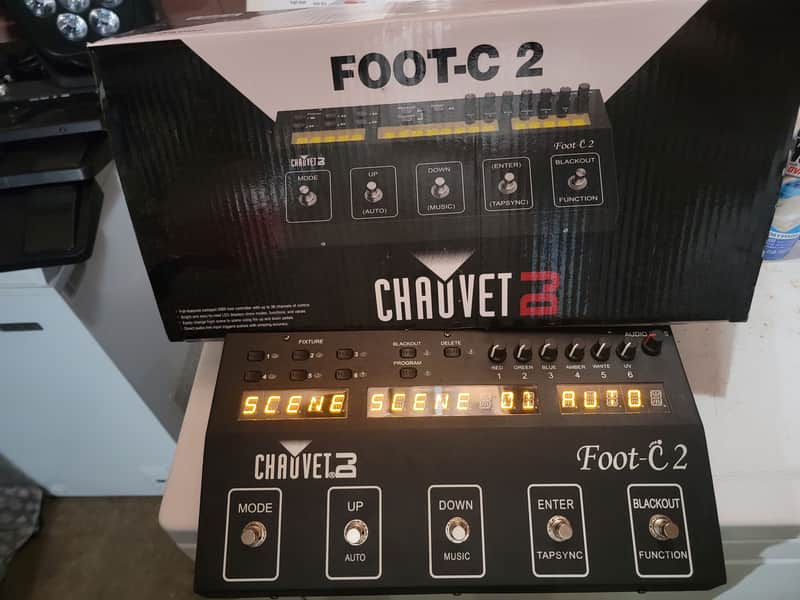 Chauvet Foot-C 36-Channel DMX Foot Controller