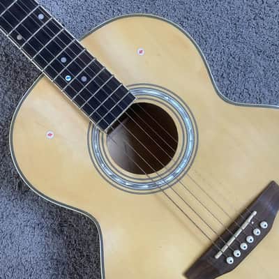 38 Inch Acoustic Guitar, Spruce Top Body, Mahogany Neck, Rosewood Fingerboard image 5