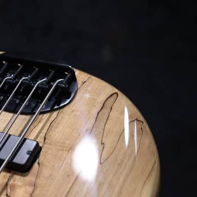 Lakland Skyline Series 55-01 Deluxe Spalted Maple Natural 5-String Electric Bass image 15