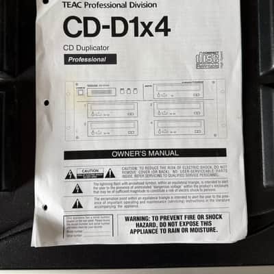 TASCAM CD-D1x4 Professional CD Duplicator w/ Gator Rack Case & Atlas Power Conditioner image 11