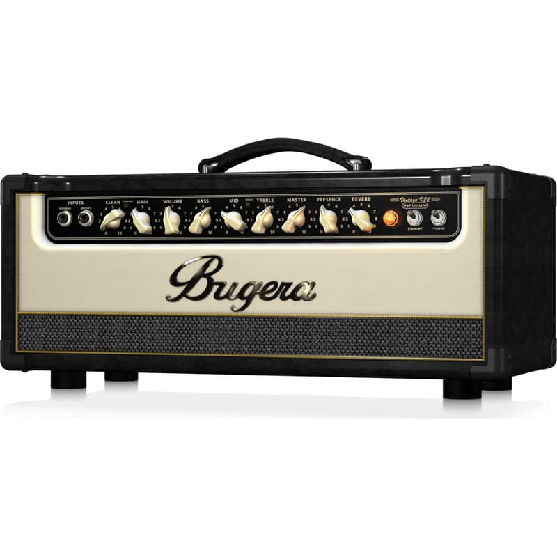 Bugera V22HD INFINIUM 22-Watt Vintage 2-Channel Tube Amplifier Head image 1