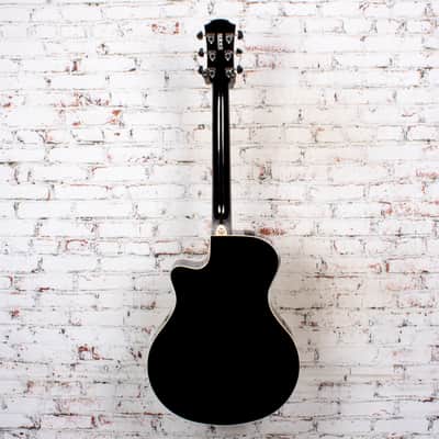 Yamaha APX600 Thinline Cutaway Acoustic-Electric Guitar - Black image 9