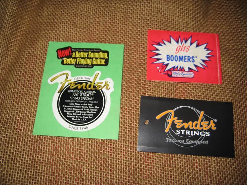 Fender & GHS Dealer Display Set of 3 1990's image 1