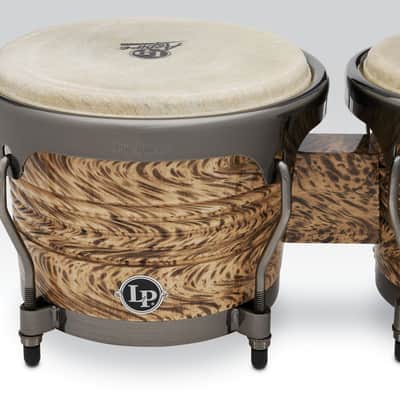 Latin Percussion LP Aspire 6 3/4 - 8" Bongo - Oak Havana Café Brown (LPA601-HC) image 5