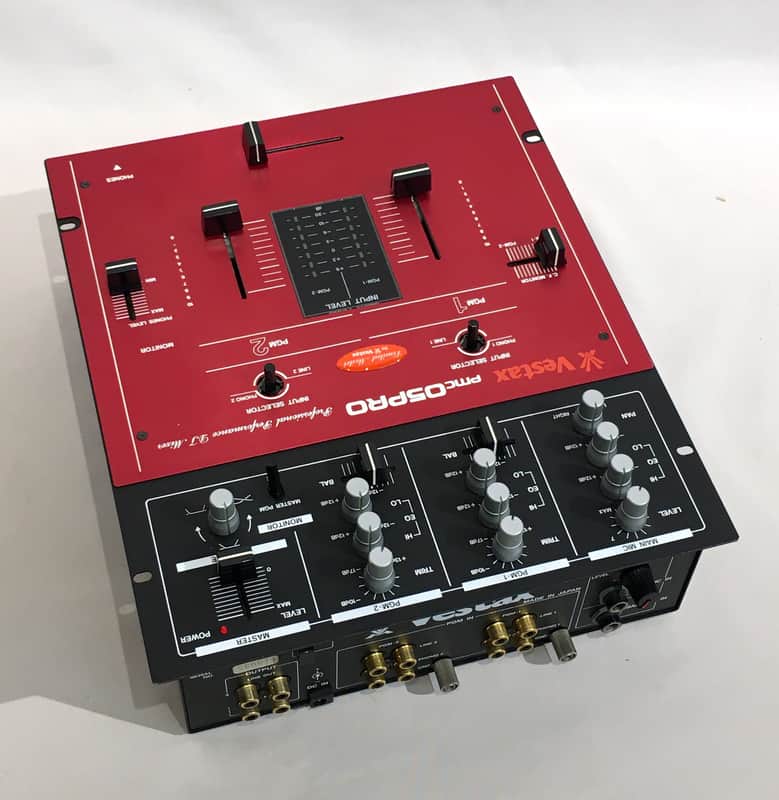 Vestax PMC-05 Pro QBert Limited Model DJ Mixer Red/ Black | Reverb