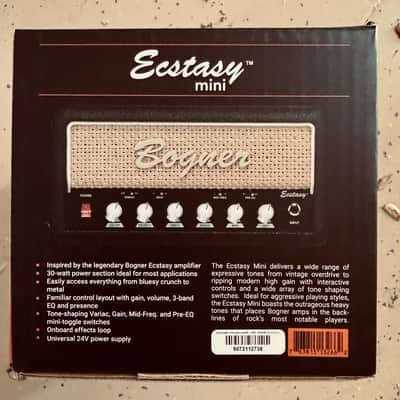 Bogner Ecstasy Mini 30 Guitar Amp NEW image 9