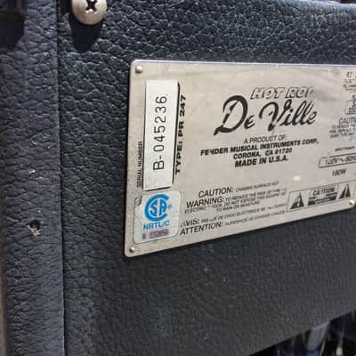 Fender De Ville Hot Rod 1995 Black image 6