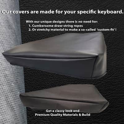 Kurzweil KP 200 Digital Piano Keyboard Dust Cover by DCFY!® | Customize Color, Fabric & Padding Options - Made in U.S.A. image 6