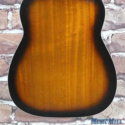 Vintage 1967 1968 Harmony H1265 Sovereign Deluxe Dreadnought Jumbo Acoustic Guitar image 13