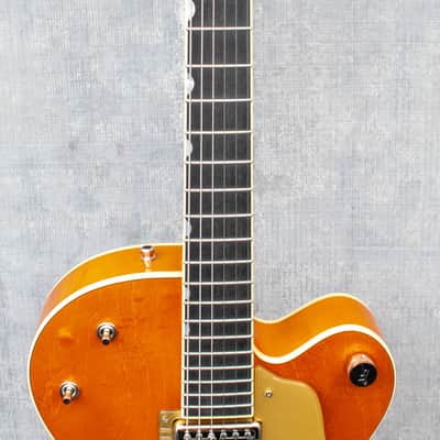Gretsch G6120T-BSSMK Brian Setzer Signature Nashville Hollow Body '59 "Smoke" with Bigsby Smoke Orange image 7