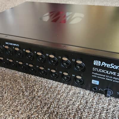 PreSonus StudioLive 24R 32-Channel Rackmount Digital Mixer 2017 - Present - Black image 1