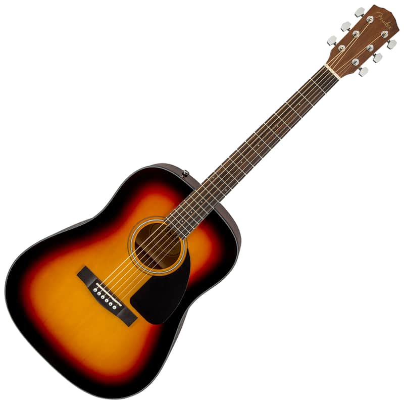 Fender CD-60 Dreadnought V3 With Hardshell Case – Sunburst image 1