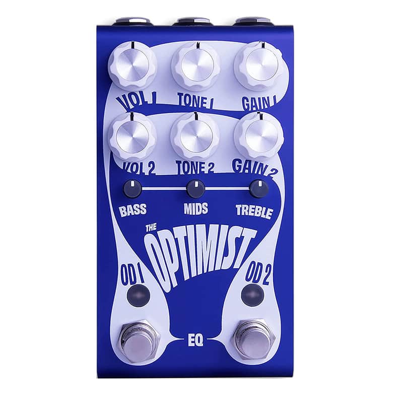 Jackson Audio Optimist Dual Overdrive Pedal Warp Graphics image 1
