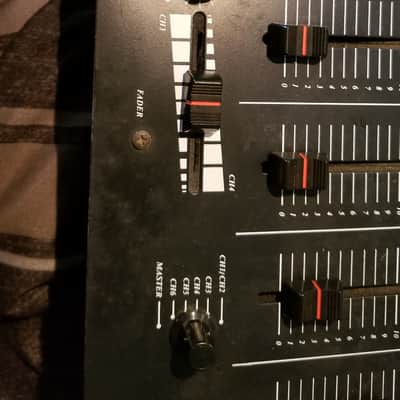 Rare Vintage DJ Equipment Gem Sound DMX-90 Stereo Mixer  1990's Black image 7
