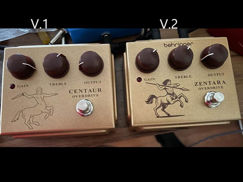 Behringer Centaur Overdrive V.1 , pre Zentara and Finnegan Lawsuit image 1